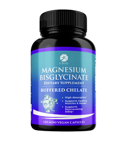 1 Body Magnesium Bisglycinate Capsules in Pakistan