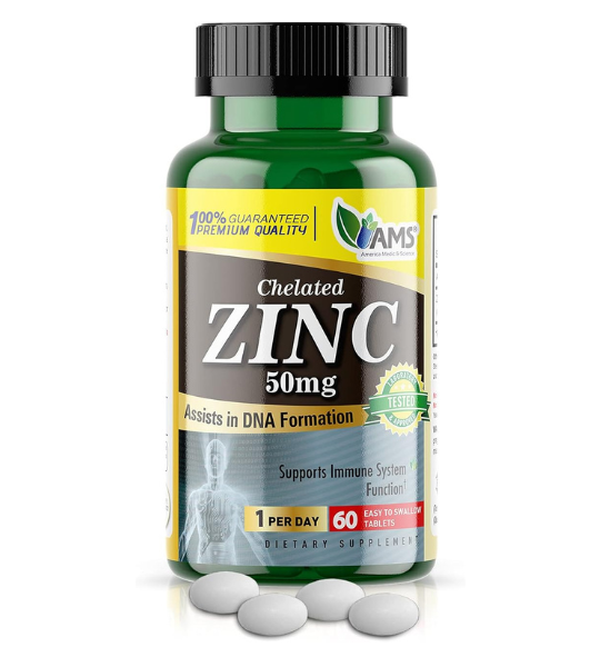America Medic & Science Chelated Zinc 50 mg Tablets in Pakistan