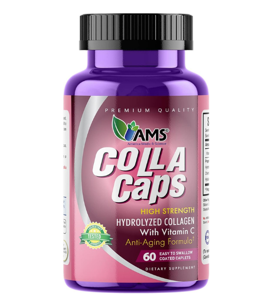 America Medic & Science Colla Caps 60 Caplets in Pakistan