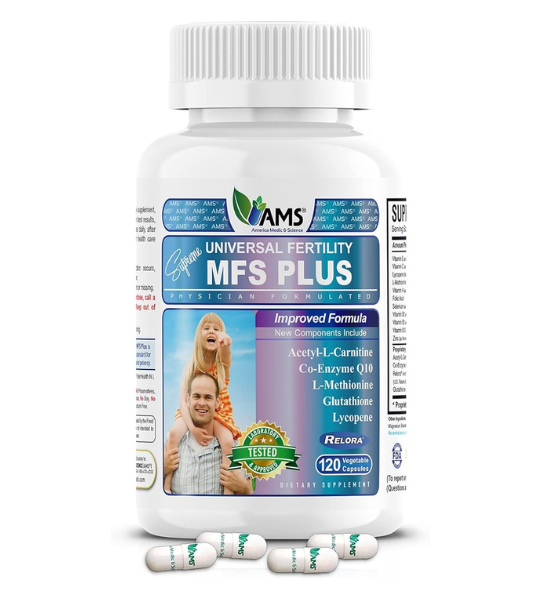 America Medic & Science MFS Plus Fertility Supplements for Men 120 Capsules in Pakistan