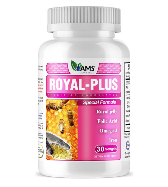 America Medic & Science Royal-Plus 30 softgels in Pakistan