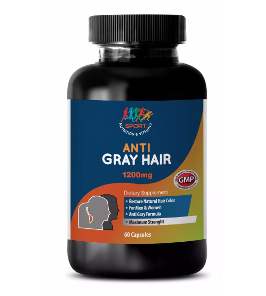 Anti Gray Hair 1200mg Capsules in Pakistan