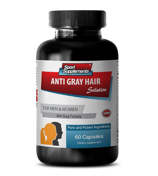 Anti Gray Hair Natural Formula Capsules in Pakistan
