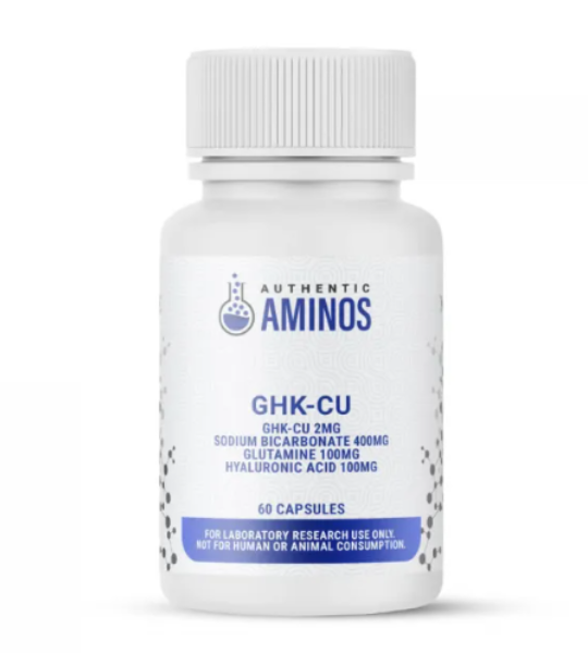 Authentic Aminos GHK-CU Capsules in Pakistan