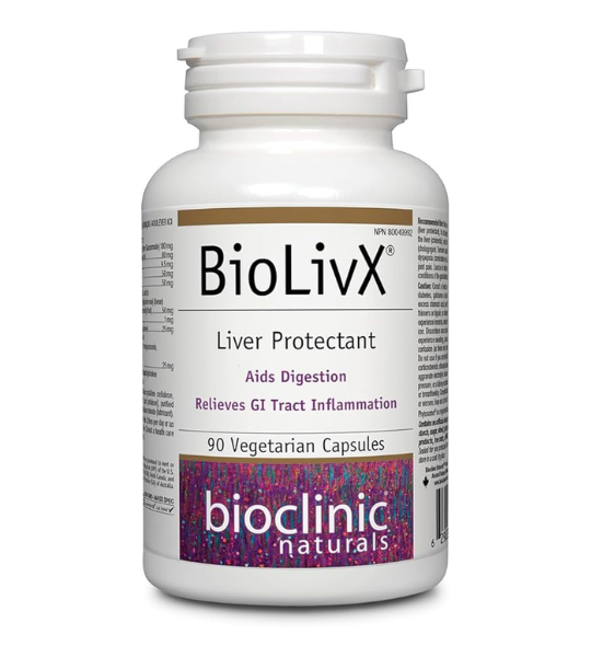 BioClinic Naturals BioLivX Liver Protectant 90 Vegetarian Capsules in Pakistan