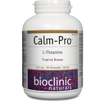 BioClinic Naturals Calm Pro L Theanine 100 mg, 90 Chewable Tablets in Pakistan