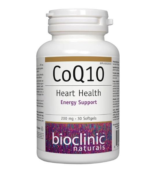 BioClinic Naturals CoQ10 Supplement 200 mg 30 Softgels in Pakistan