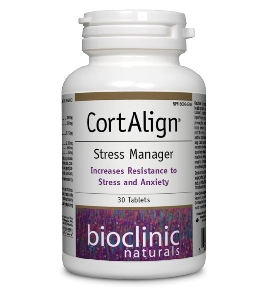 BioClinic Naturals CortAlign Stress Manager 30 Tablets in Pakistan