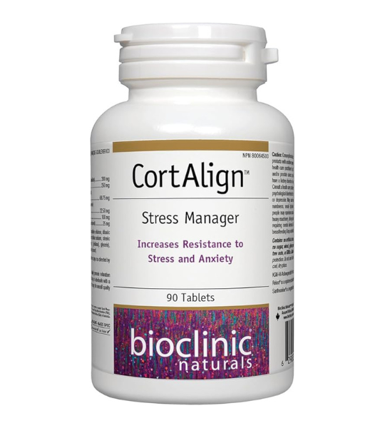 BioClinic Naturals CortAlign Stress Manager 90 Tablets in Pakistan