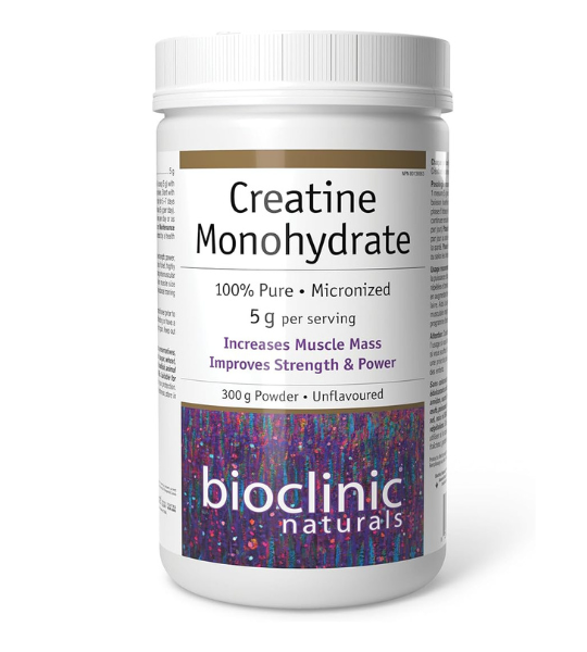BioClinic Naturals Creatine Monohydrate 100% Pure • Micronized, 300 g Powder in Pakistan