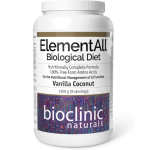BioClinic Naturals ElementAll Biological Diet Nutritionally Complete Hypoallergenic Formula 1350 g Powder, Vanilla Coconut Powder in Pakistan