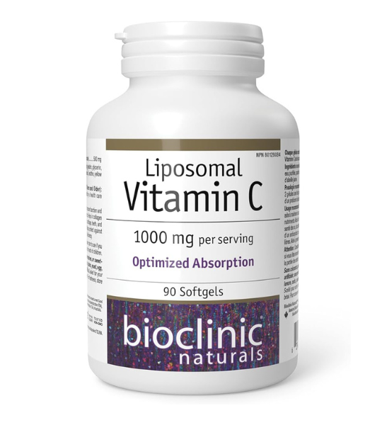 BioClinic Naturals Liposomal Vitamin C 1000 mg, 90 Softgels in Pakistan