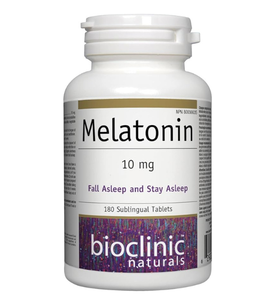 Bioclinic Naturals Melatonin 10 mg, 180 Sublingual Tablets in Pakistan