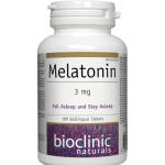BioClinic Naturals Melatonin 3 mg, 180 Sublingual Tablets in Pakistan