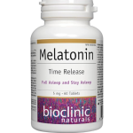 BioClinic Naturals Melatonin Time Release 5 mg, 60 Tablets in Pakistan