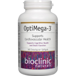 Bioclinic Naturals OptiMega-3-1,170 mg of Fish Oil, 180 Enteripure Softgels in Pakistan