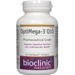 BioClinic Naturals OptiMega-3 Q10 Pharmaceutical Grade, 60 Enteripure Softgels in Pakistan