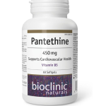 BioClinic Naturals Pantethine Vitamin B5 450 mg, 60 Softgels in Pakistan