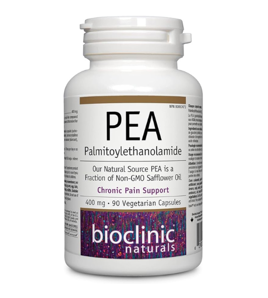 BioClinic Naturals PEA Palmitoylethanolamide 400 mg, 90 Vegetarian Capsules in Pakistan