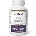 BioClinic Naturals Shiitake 500 mg, 60 Vegetarian Capsules in Pakistan
