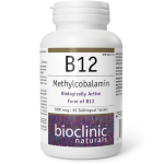 Bioclinic Naturals Vitamin B12 Methylcobalamin 5000 mcg, 60 Sublingual Tablets in Pakistan