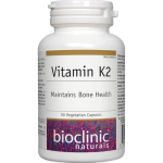 BioClinic Naturals Vitamin K2 (MK-7) 100 mcg, 90 Vegetarian Capsules in Pakistan