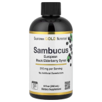 California Gold Nutrition, Adult Sambucus Elderberry Syrup, 8 fl oz (240 ml) in Pakistan