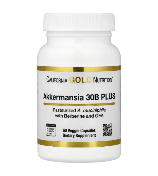 California Gold Nutrition, Akkermansia 30B PLUS, 60 Veggie Capsules in Pakistan