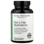 California Gold Nutrition, Beauty, Men's Hair Multivitamin, 120 Veggie Capsules in Pakistan