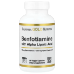 California Gold Nutrition, Benfotiamine + Alpha Lipoic Acid, 90 Veggie Capsules in Pakistan