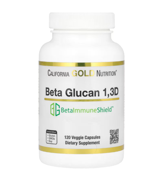California Gold Nutrition, Beta Glucan from Algae 1,3D, 120 Veggie Capsules in Pakistan