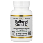 California Gold Nutrition, Buffered Gold C®, GOLD Standard Sodium Ascorbate (Vitamin C), 60 Capsules in Pakistan