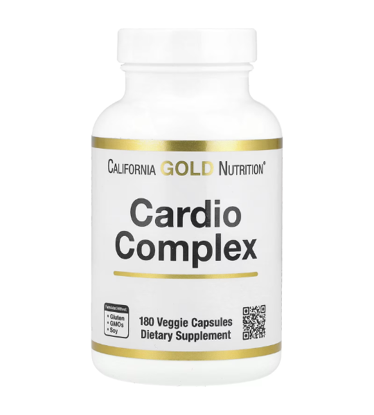 California Gold Nutrition, Cardio Complex with CardioAmino Blend, CardioPhyto Blend and Coenzyme Q10, 180 Veggie Capsules in Pakistan