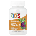 California Gold Nutrition, Chewable Vitamin C with Bioflavonoid Complex for Children, Orange, 90 Vegetarian Tablets in Pakistan