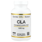 California Gold Nutrition, CLA, Conjugated Linoleic Acid, 1,000 mg, 90 Veggie Softgels in Pakistan