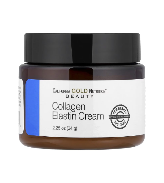 California Gold Nutrition, Collagen Elastin Cream, 2.25 oz (64 g) in Pakistan