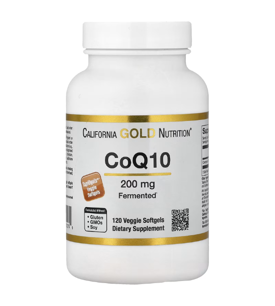 California Gold Nutrition, CoQ10, 200 mg, 120 Softgels in Pakistan