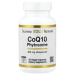 California Gold Nutrition, CoQ10 Phytosome, 300 mg, 60 Veggie Capsules in Pakistan