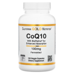 California Gold Nutrition, CoQ10, Ubiquinone USP with Bioperine® 100 mg, 150 Capsules in Pakistan
