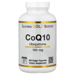 California Gold Nutrition, CoQ10, USP Grade Ubiquinone, 100 mg, 360 Veggie Capsules in Pakistan