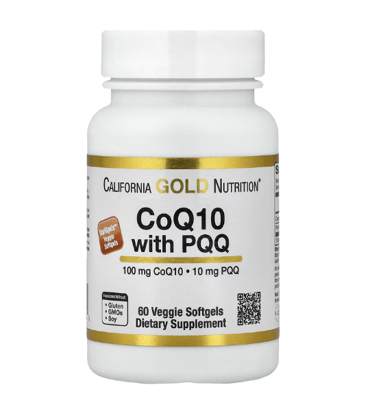 California Gold Nutrition, CoQ10 with PQQ, 100 mg, 60 Softgel in Pakistan