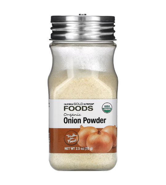 California Gold Nutrition, Foods, Organic Onion Powder, 2.5 oz (70 g) in Pakistan