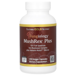 California Gold Nutrition, Fungiology, MushRex Plus, 120 Plantcaps in Pakistan