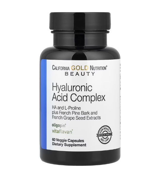 California Gold Nutrition, Hyaluronic Acid Complex 60 Veggie Capsules in Pakistan