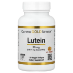 California Gold Nutrition, Lutein with Zeaxanthin from Marigold Extract, 120 Softgels in Pakistan