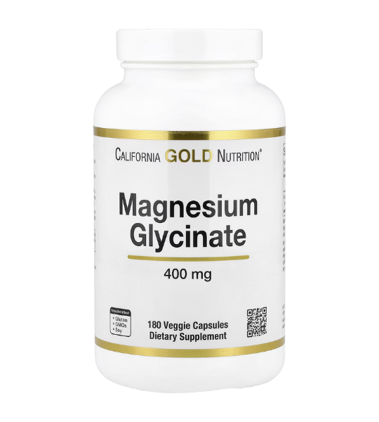 California Gold Nutrition, Magnesium Glycinate, 180 Veggie Capsules in Pakistan