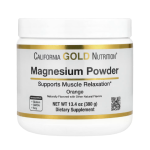 California Gold Nutrition, Magnesium Powder Beverage, Orange, 13.4 oz (380 g) in Pakistan