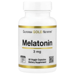 California Gold Nutrition, Melatonin, 3 mg, 90 Veggie Capsules in Pakistan