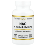 California Gold Nutrition, NAC, N-Acetyl-L-Cysteine 120 Veggie Capsules in Pakistan