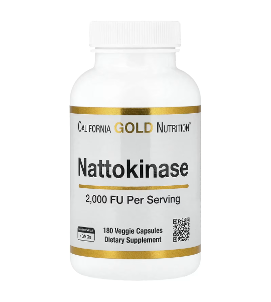 California Gold Nutrition, Nattokinase, Proteolytic Enzyme, 2,000 FU, 180 Veggie Capsules in Pakistan